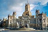 Madrid Plaza de la Cibeles e Palacio de Comunicaciones 